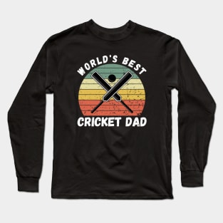 Cricket Dad Long Sleeve T-Shirt